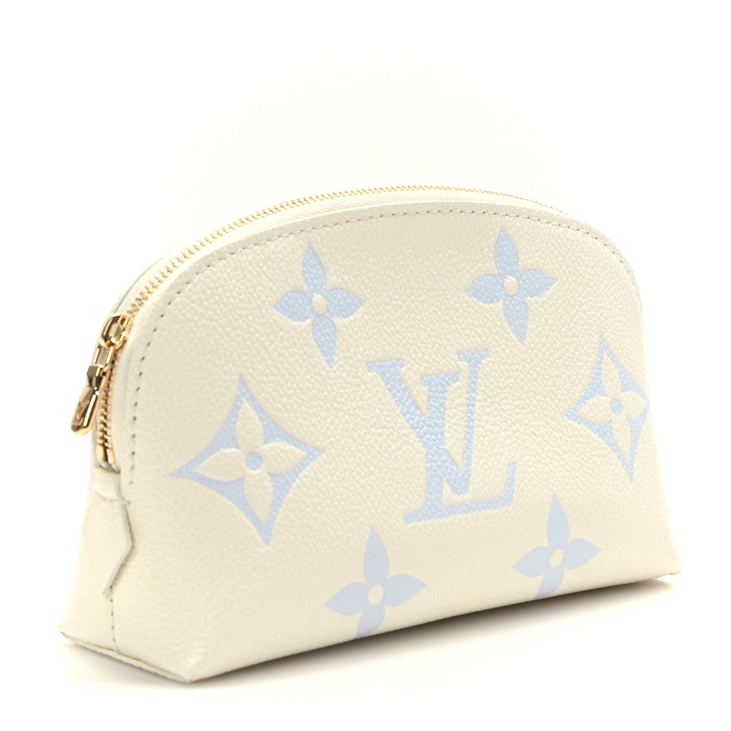 Louis Vuitton Empreinte Monogram Giant Cosmetic Pouch Latte Candy Blue 3 of 8