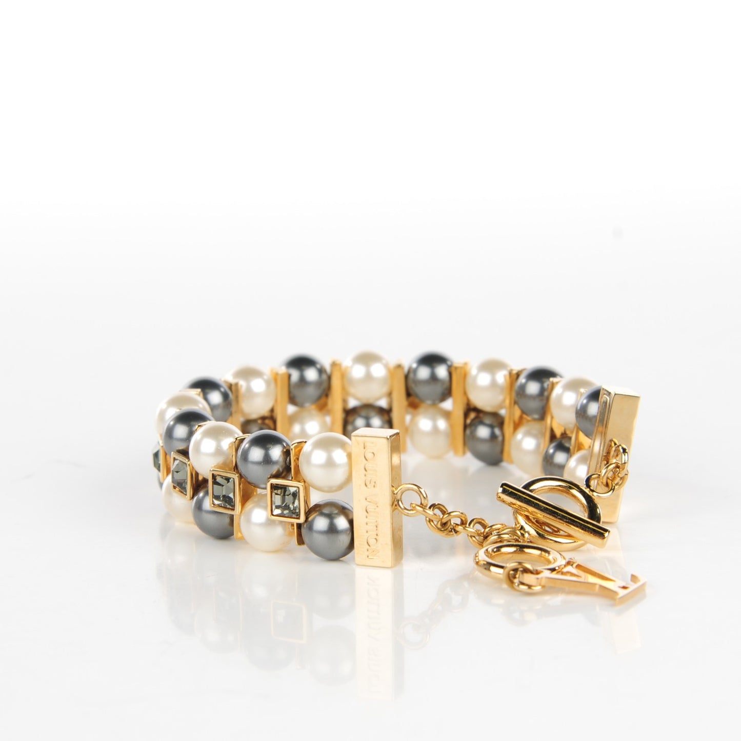 Pearl Crystal Cry Me A River Bracelet