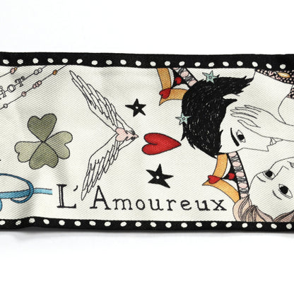 Christian Dior Silk L'Amoureux Mitzah Scarf 4 of 4