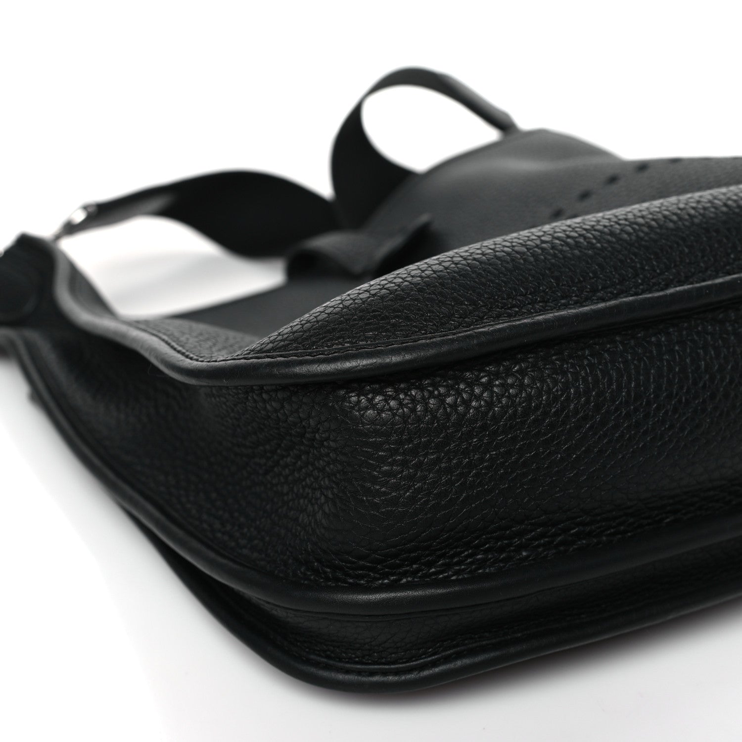 Hermes Taurillon Clemence Evelyne III PM Black 8 of 9