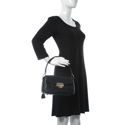 Prada Saffiano Lux Small Shoulder Bag Black 2 of 11