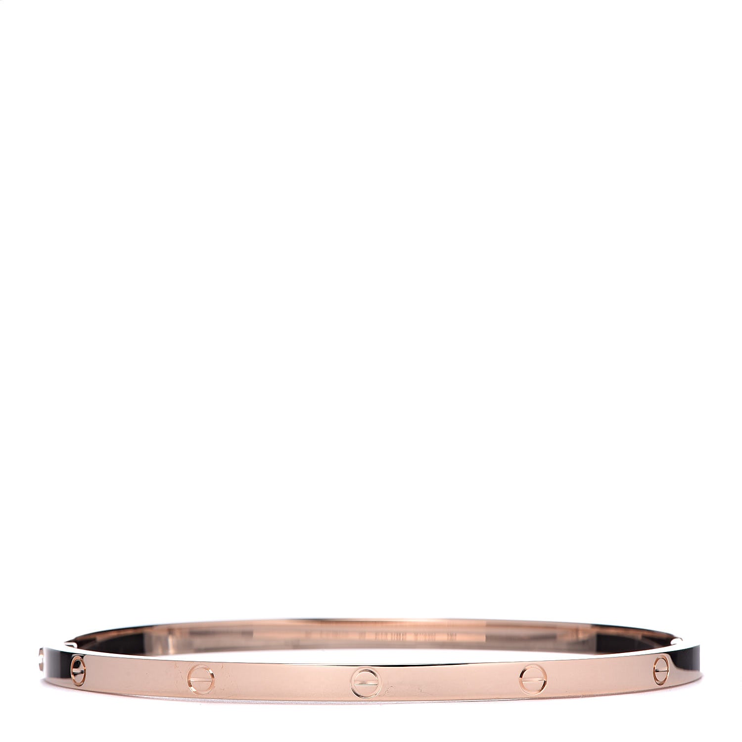 Cartier 18K Pink Gold Small LOVE Bracelet 19 3 of 6