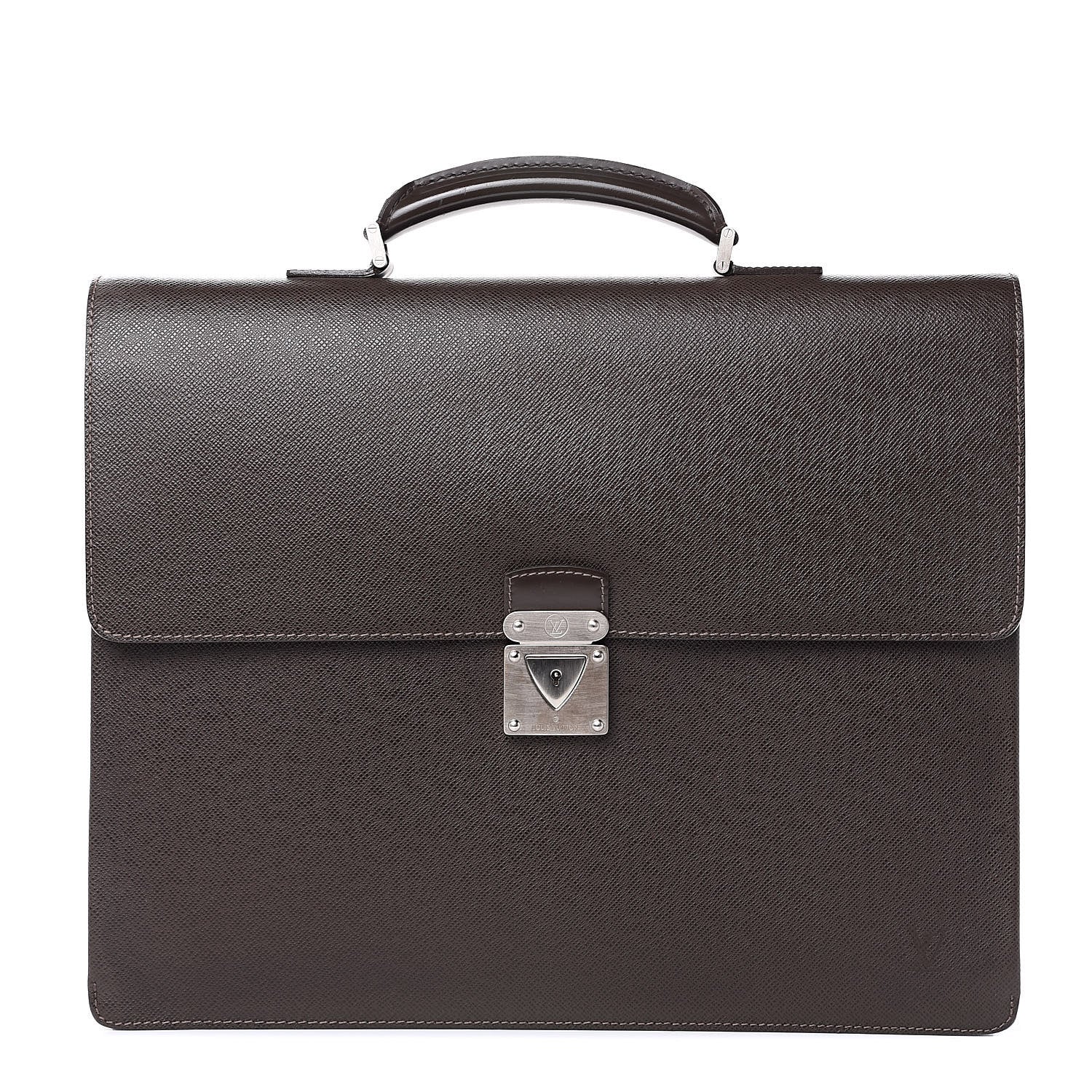 Louis Vuitton Taiga Neo Robusto 2 Compartment Briefcase Grizzli 1 of 11