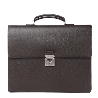 Louis Vuitton Taiga Neo Robusto 2 Compartment Briefcase Grizzli 1 of 11