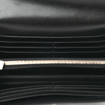 Hermes Box Kelly Longue Wallet Black 5 of 8