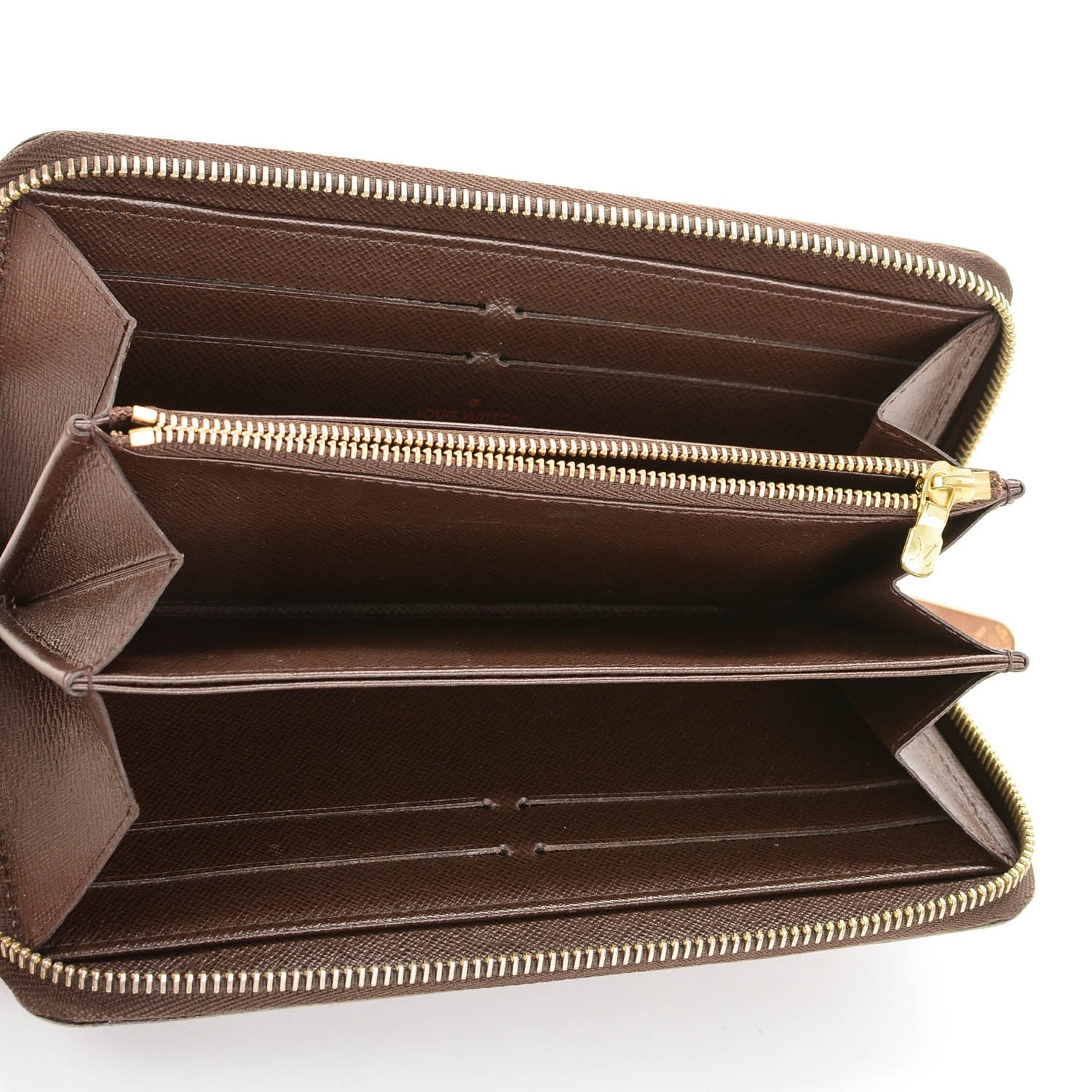 Louis Vuitton Damier Ebene Zippy Wallet 5 of 7