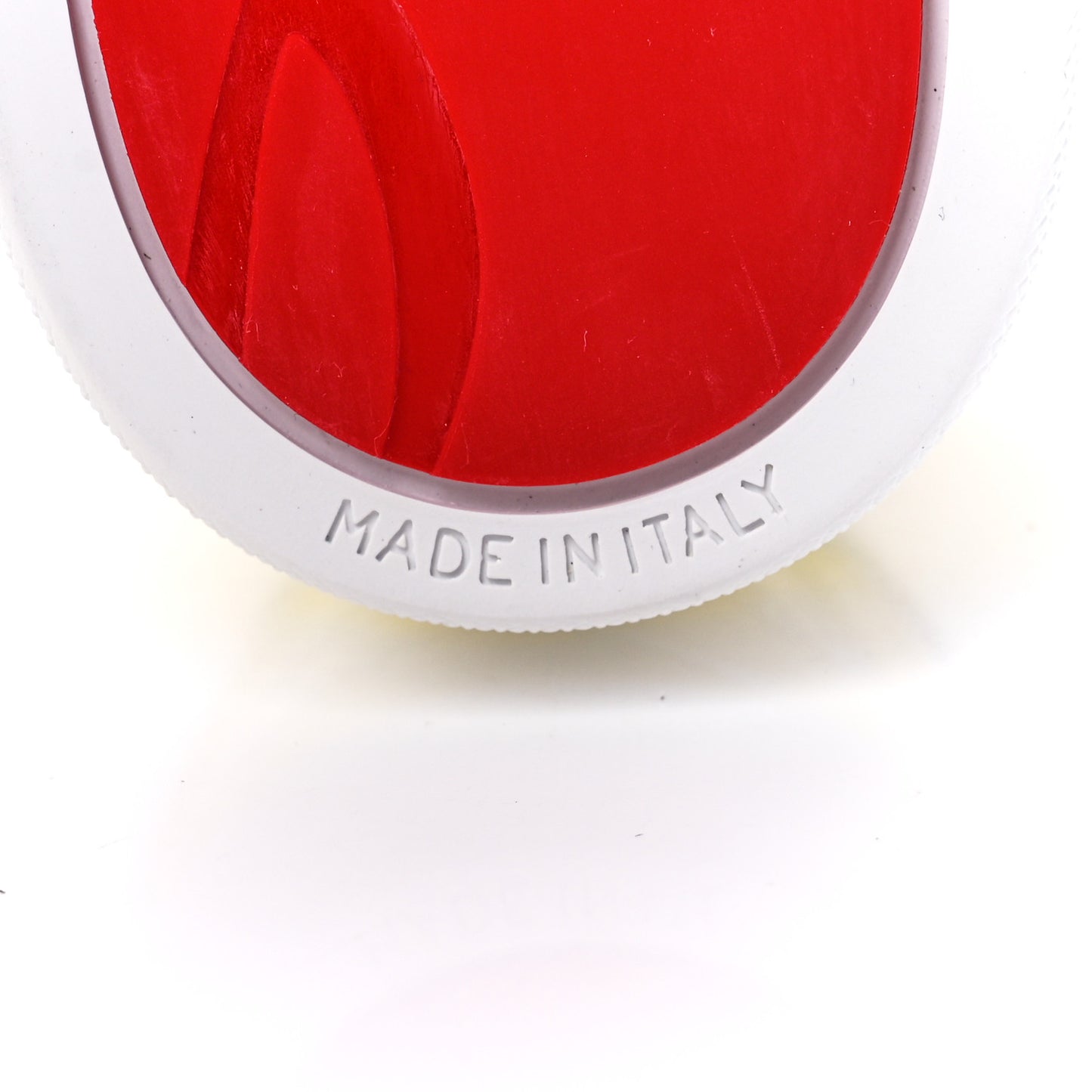 Patent Calfskin Womens Fun Vieira Flat Sneakers 37 Bianco