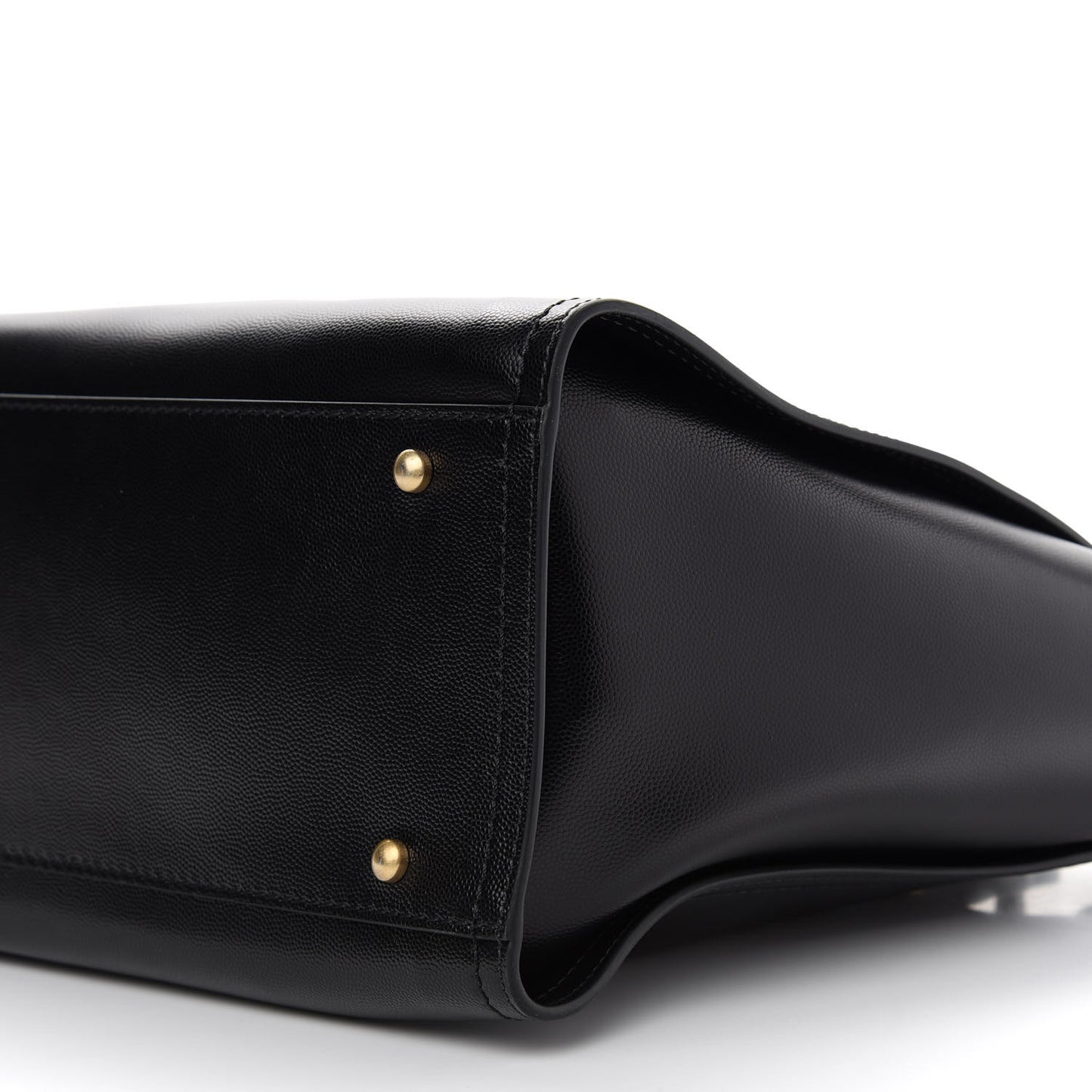 Caviar Small Studded Deauville Tote Black
