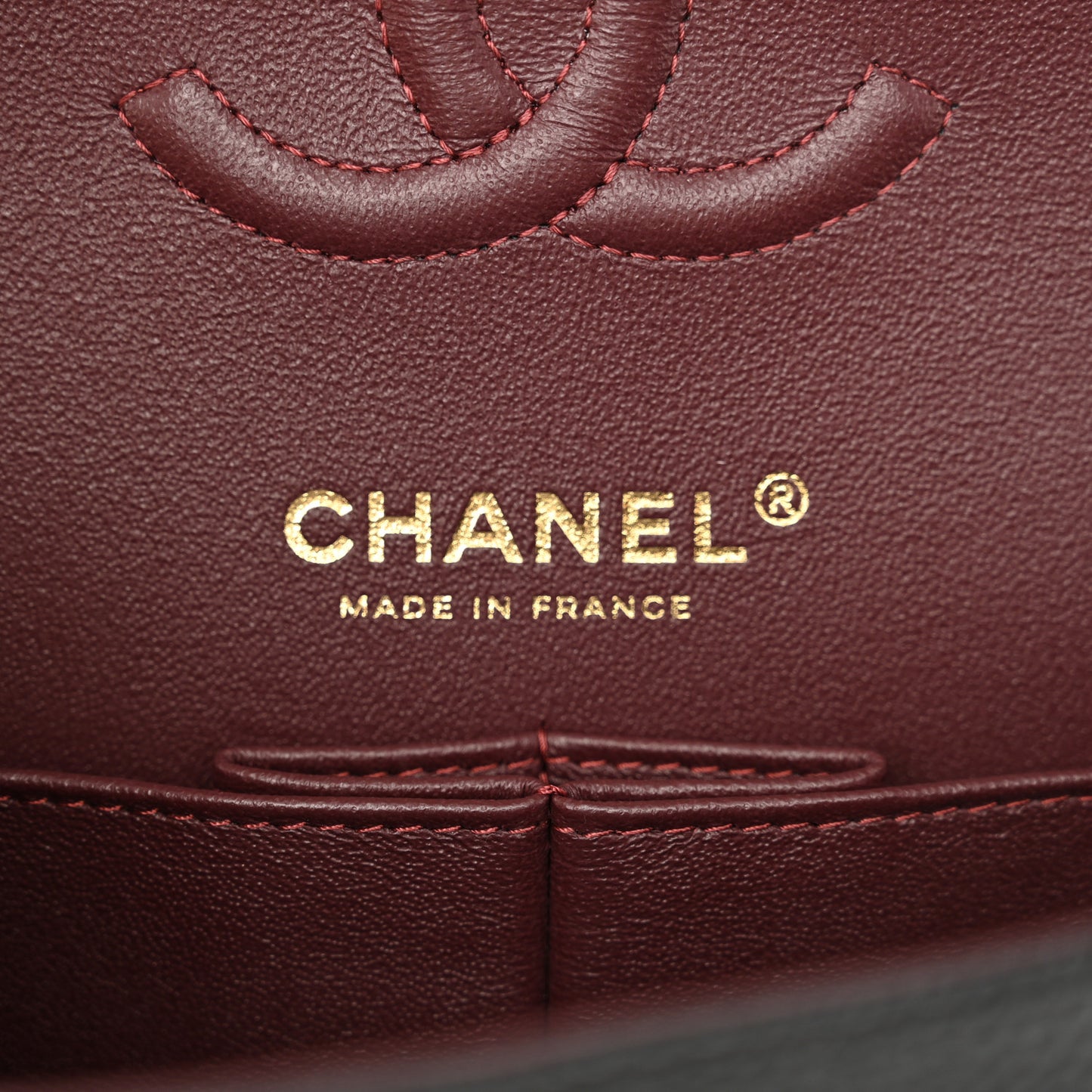 Caviar Quilted Small Double Flap Black