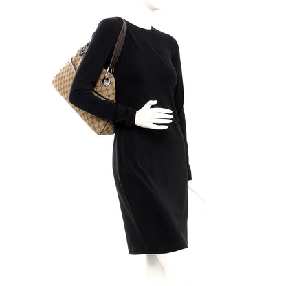 Gucci Monogram Medium Eclipse Shoulder Bag Dark Brown 2 of 12