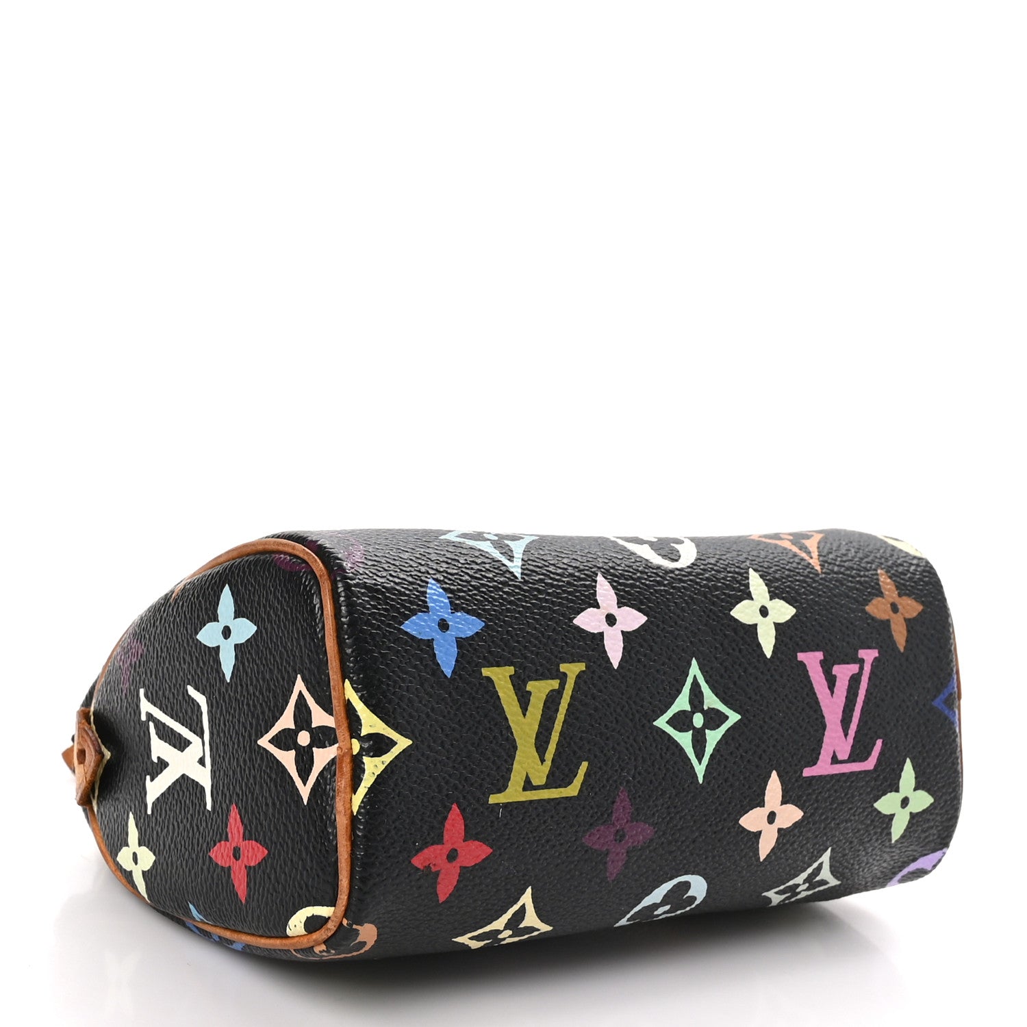 Louis Vuitton Monogram Multicolor Mini Sac HL Speedy Black 4 of 12