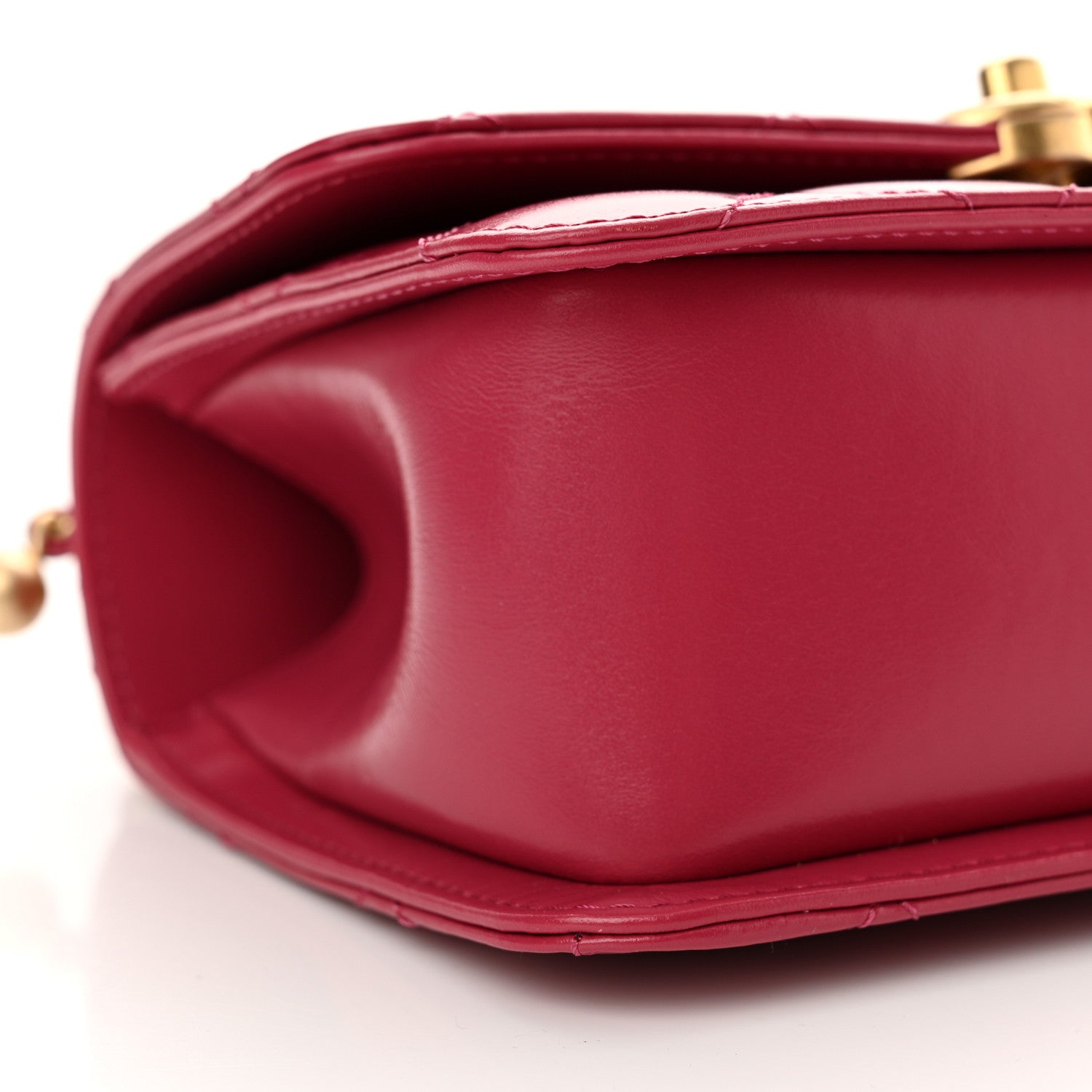 Chanel Calfskin Quilted Mini Perfect Fit Flap Dark Pink 9 of 11