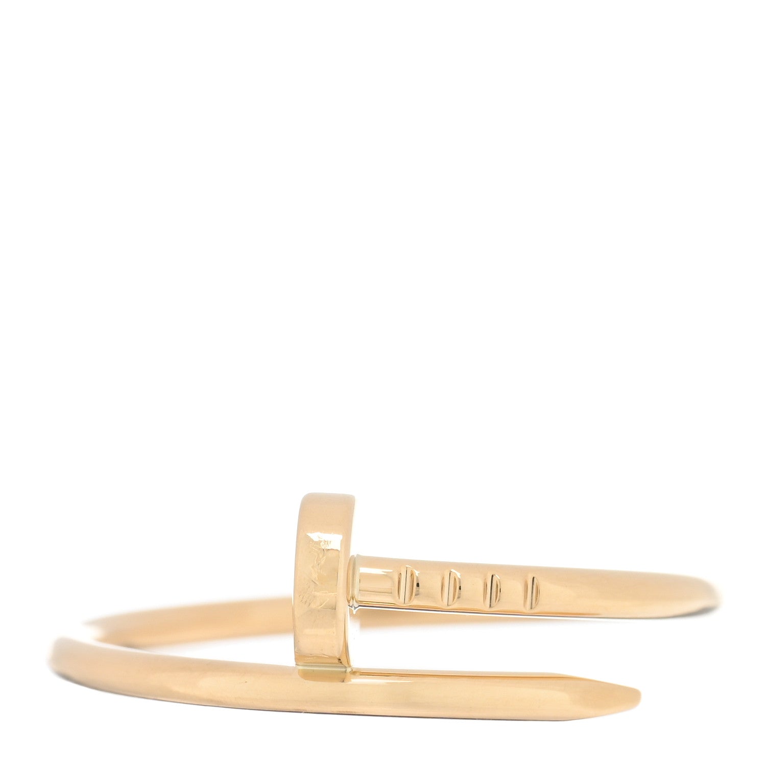 Cartier 18K Yellow Gold Small Juste Un Clou Ring 62 10 1 of 4