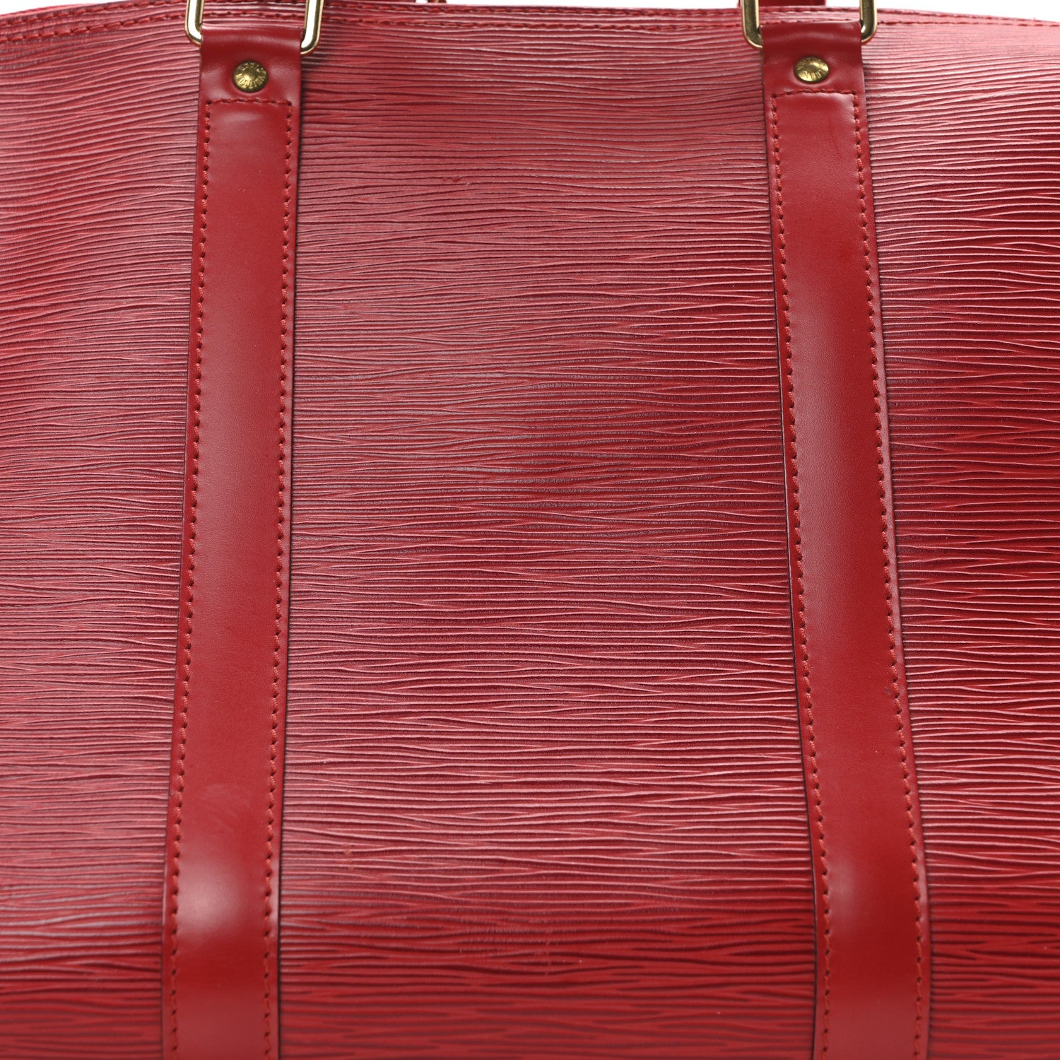 Louis Vuitton Epi Keepall 50 Red 6 of 8
