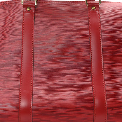 Louis Vuitton Epi Keepall 50 Red 6 of 8