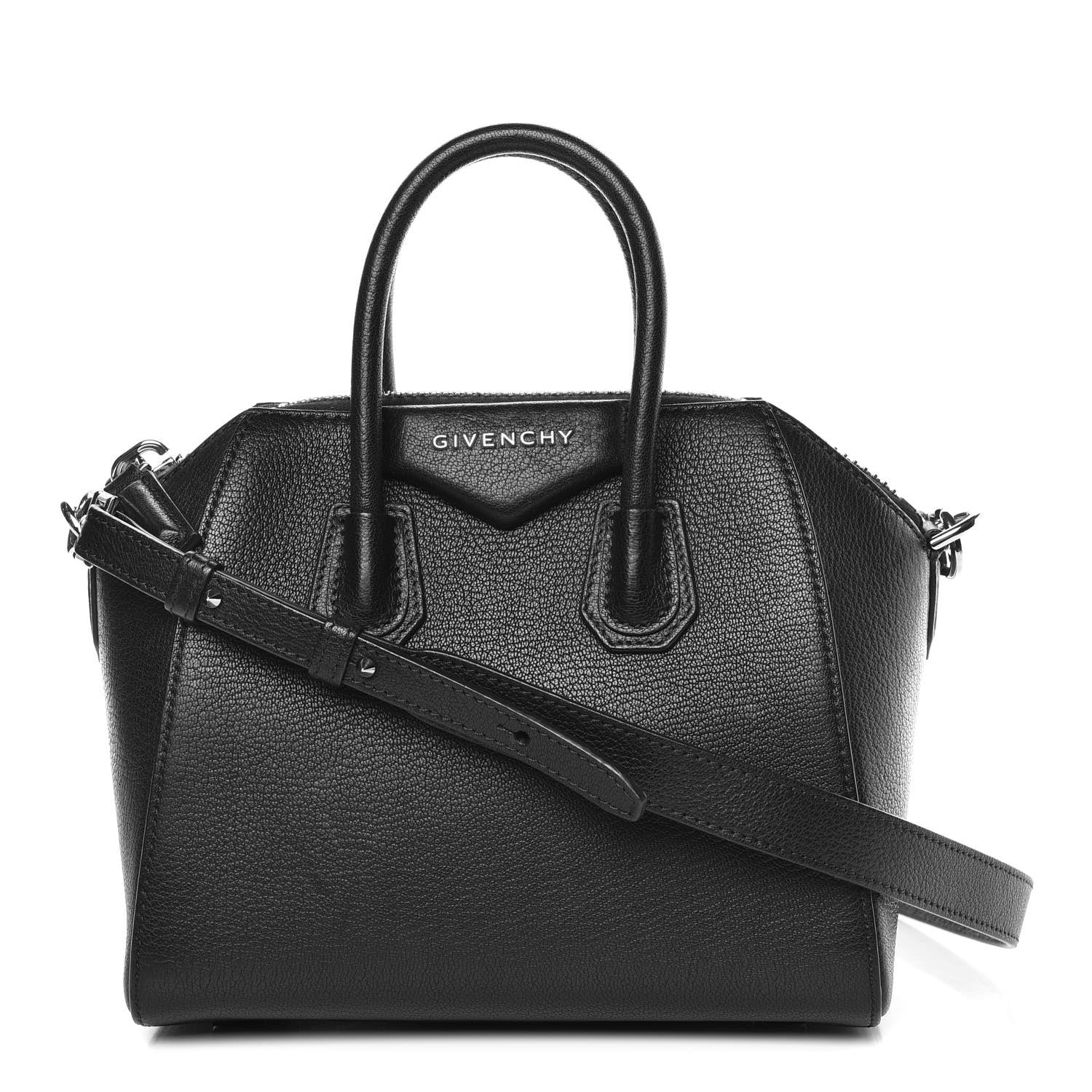 Givenchy Sugar Goatskin Mini Antigona Black 1 of 20