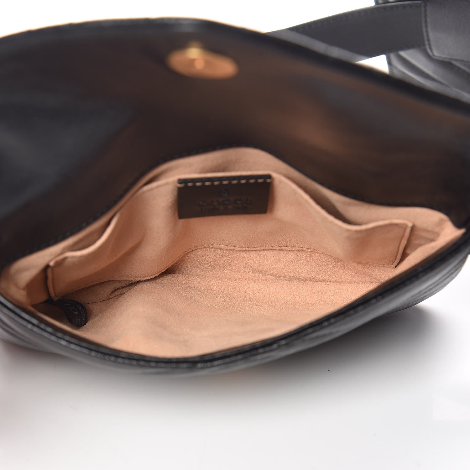 Gucci Calfskin Matelasse GG Marmont 2.0 Multi Belt Bag 85 34 Black 5 of 11