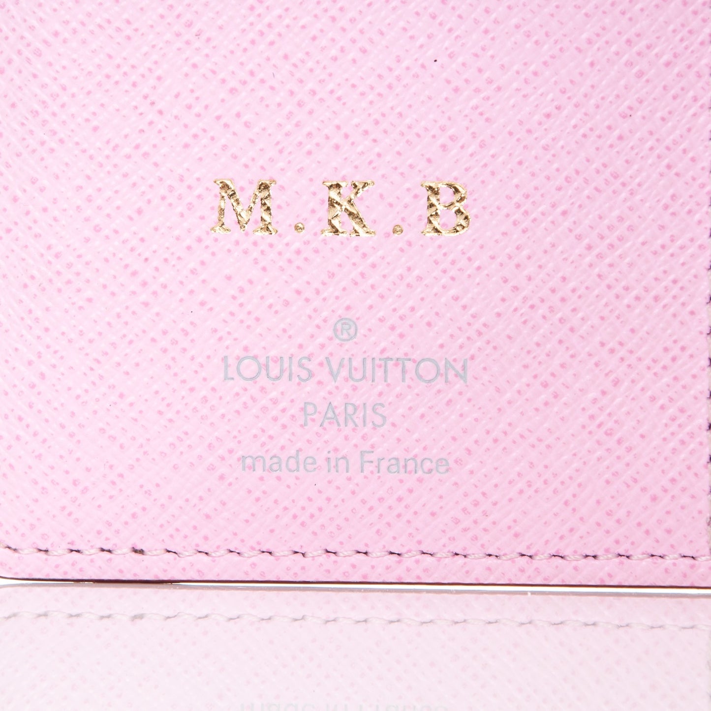 Monogram Multicolor Small Ring Agenda Cover White Litchi