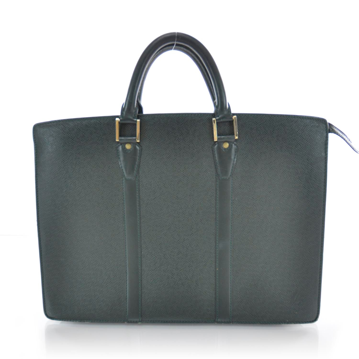 Louis Vuitton Taiga Lozan Briefcase Dark Green 1 of 10