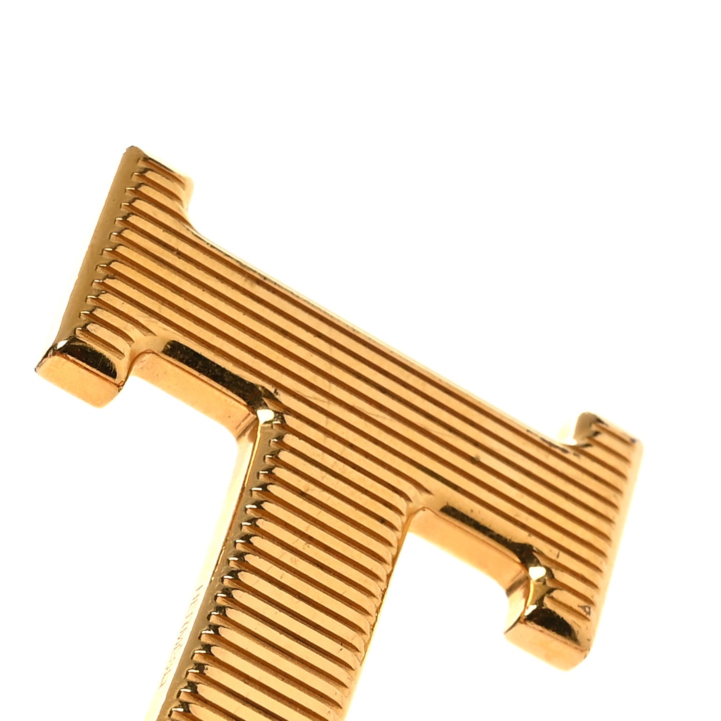 Box Togo 32mm Strie H Belt 85 34 Chocolate Orange
