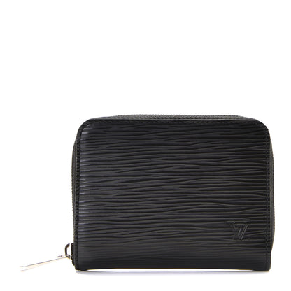 Louis Vuitton Epi Zippy Coin Purse Black 1 of 9