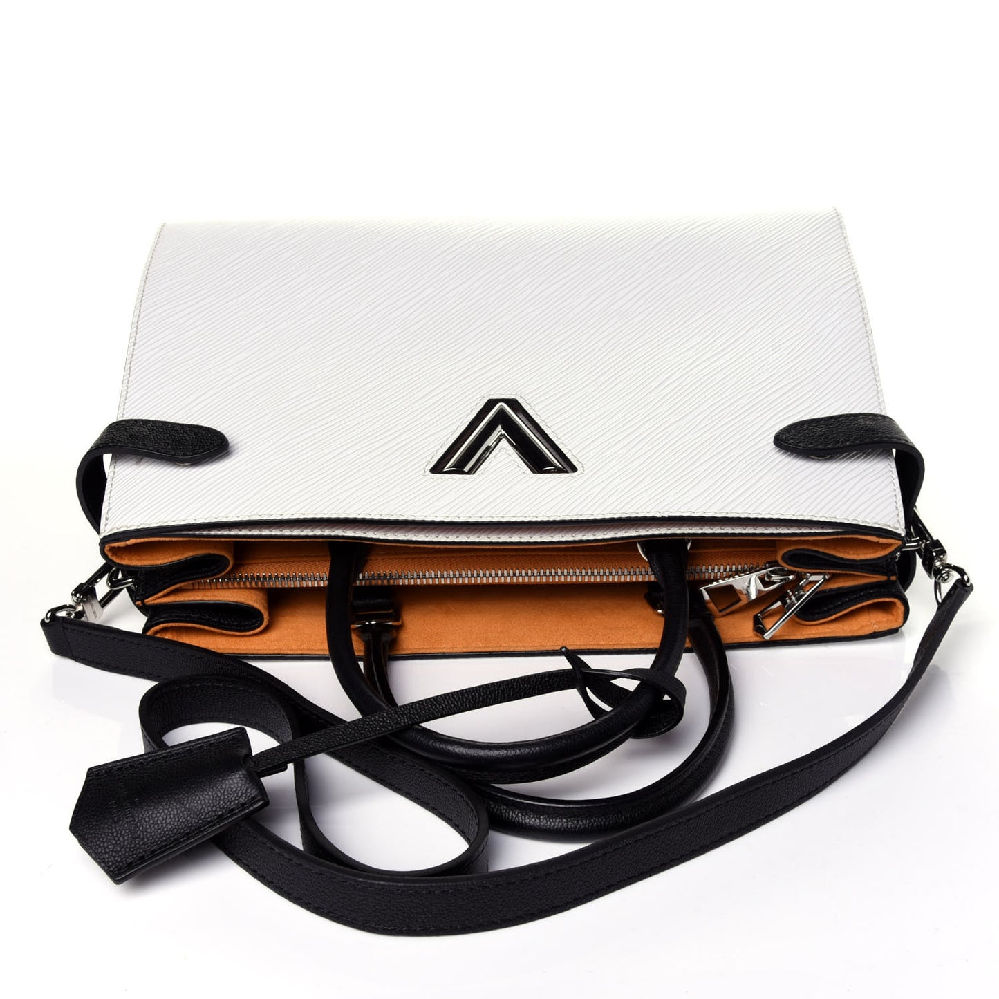 Epi Twist Tote White