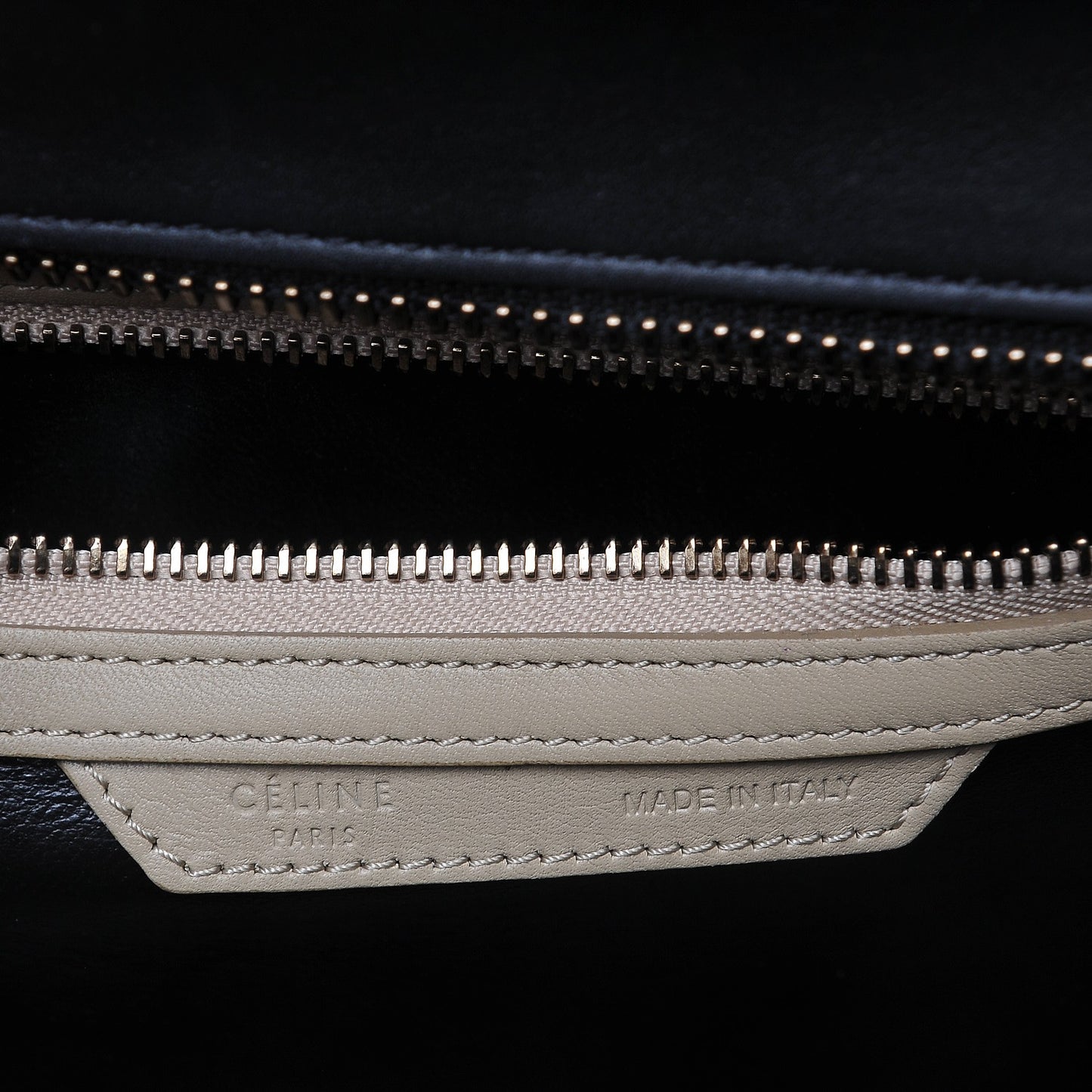 Smooth Calfskin Micro Luggage Beige