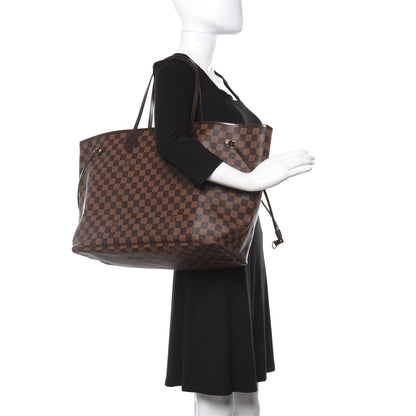 Louis Vuitton Damier Ebene Neverfull GM 2 of 12