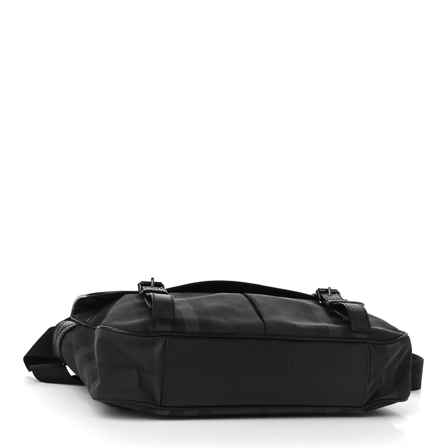 Smoked Check Medium Elgin Messenger Bag Black