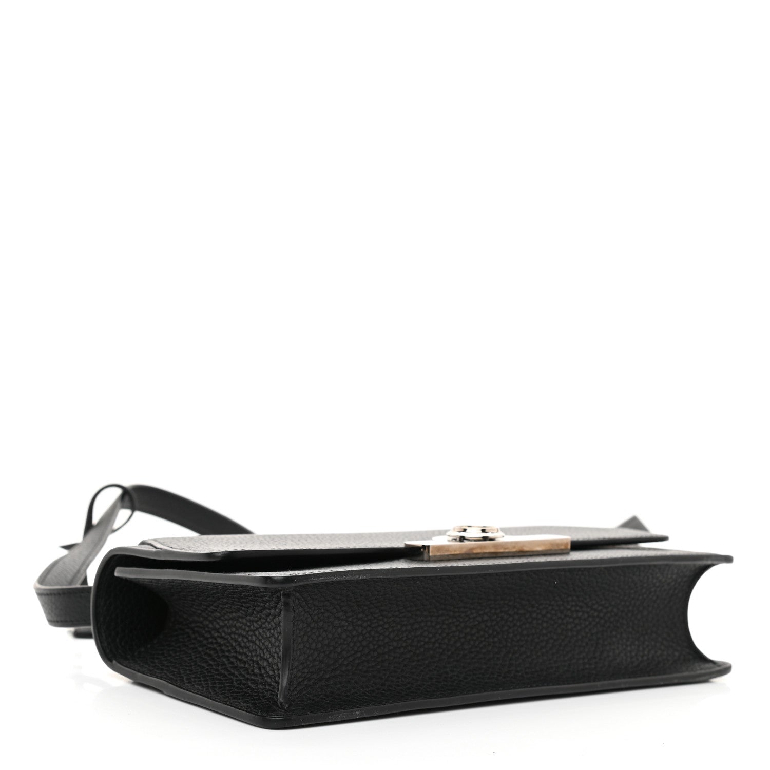 Moynat Taurillon Blush Rejane Clutch 26 Black 4 of 7