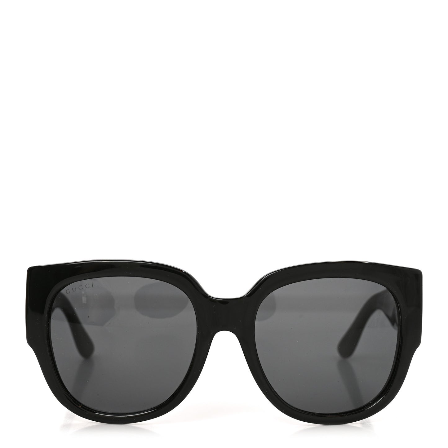 Acetate Square Frame Sunglasses GG0142SA Black