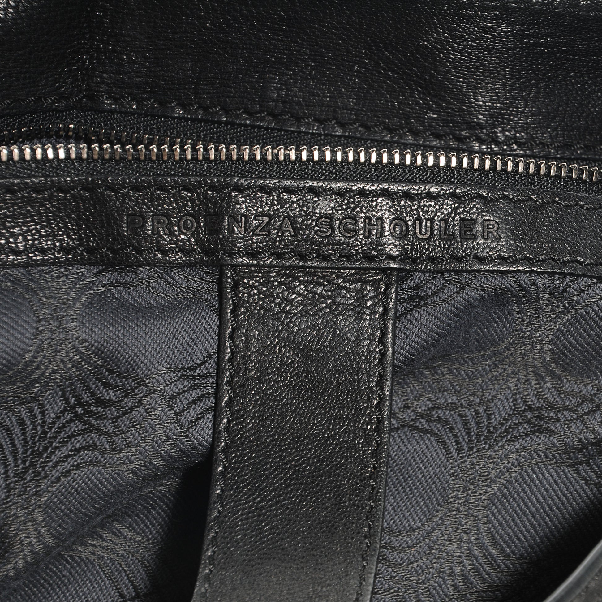 Proenza Schouler Lambskin PS1 Extra Large Satchel Black 6 of 7