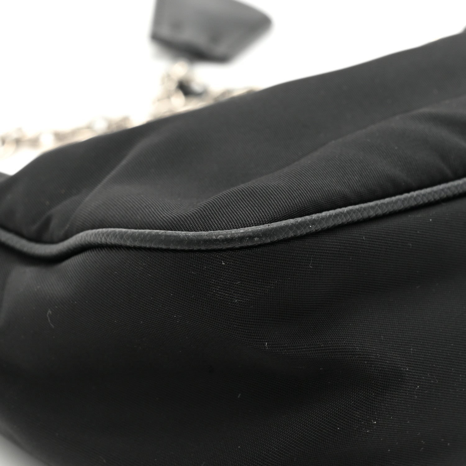 Prada Nylon Re-Edition 2005 Shoulder Bag Black 9 of 10