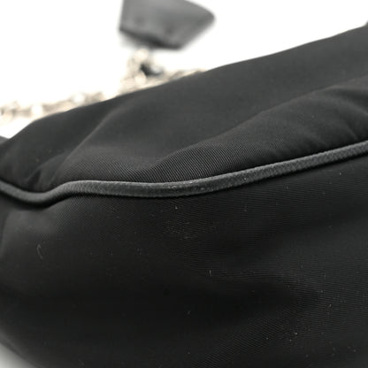 Prada Nylon Re-Edition 2005 Shoulder Bag Black 9 of 10