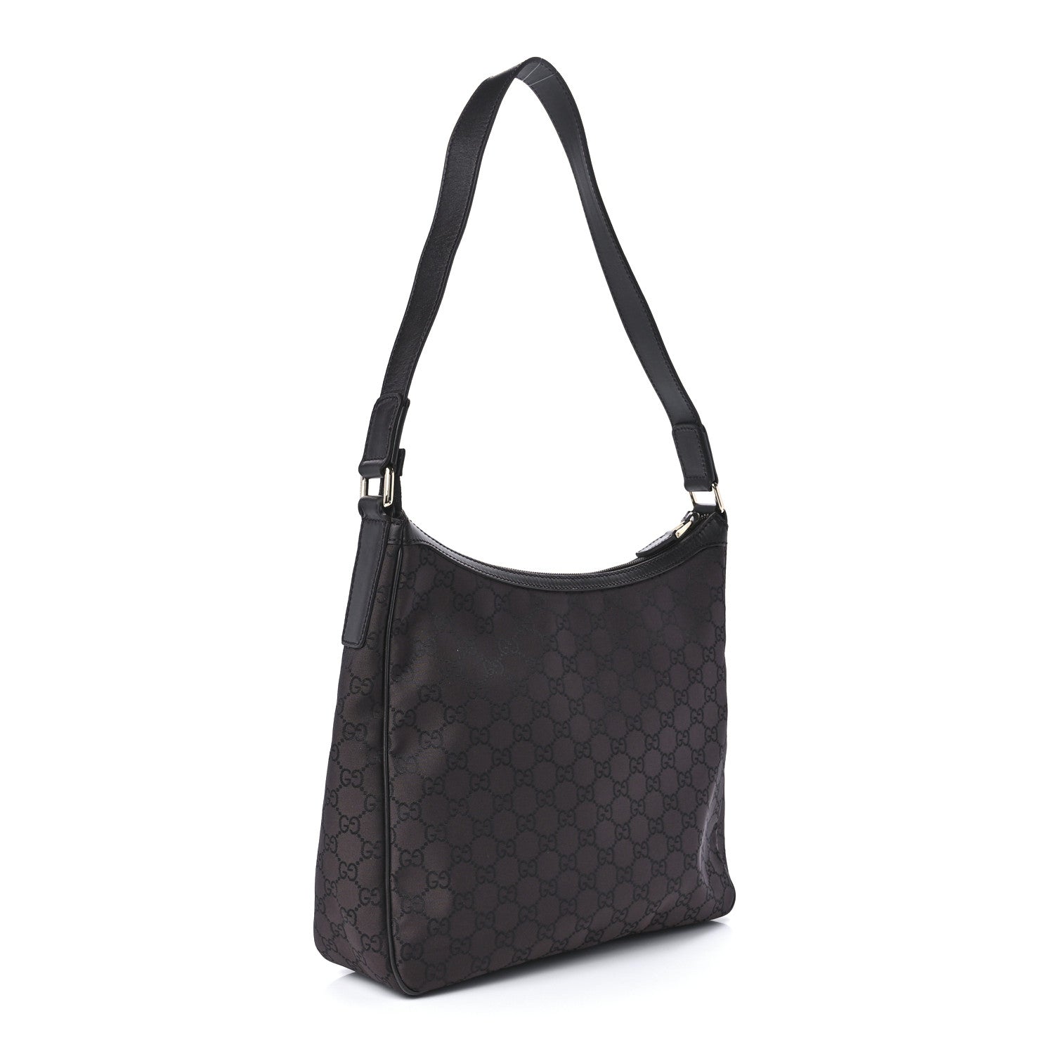 Gucci Canvas Shoulder Bag Brown 3 of 12