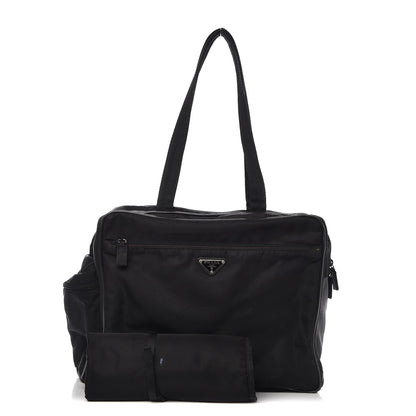 Prada Tessuto Nylon Vela Diaper Bag Black 3 of 21