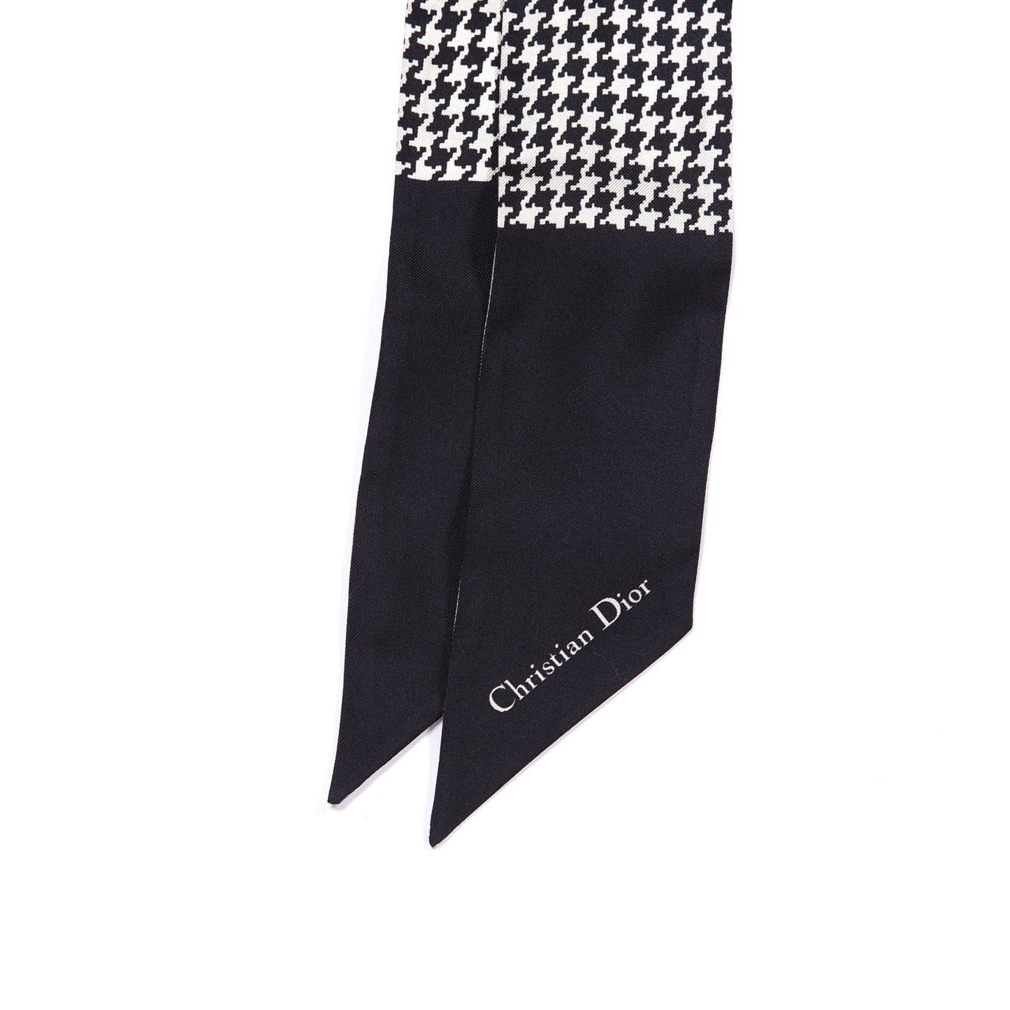 Silk 30 Montaigne Mitzah Scarf Black White