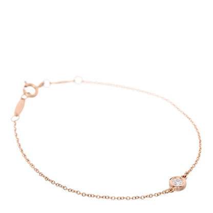 Tiffany 18K Yellow Gold Diamond .10ct Elsa Peretti Diamonds by the Yard Bracelet 1 of 6