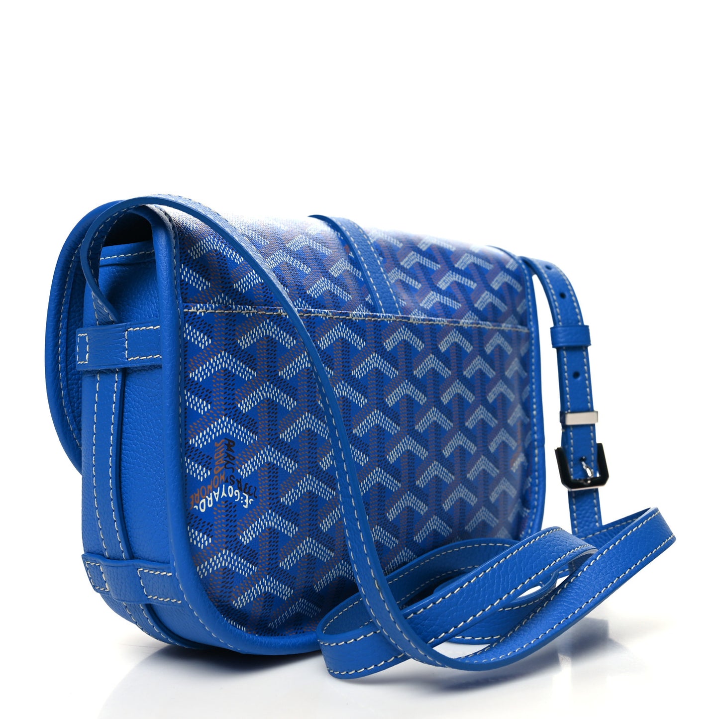 Goyardine Belvedere II PM Messenger Bag Sky Blue