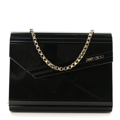 Jimmy Choo Acrylic Candy Clutch Black 1 of 8
