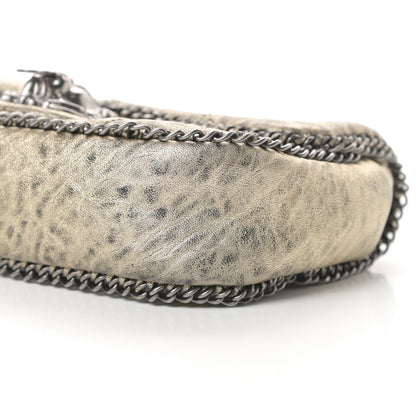 Chanel Distressed Lambskin Mini Leo Lion Flap Metallic 10 of 11