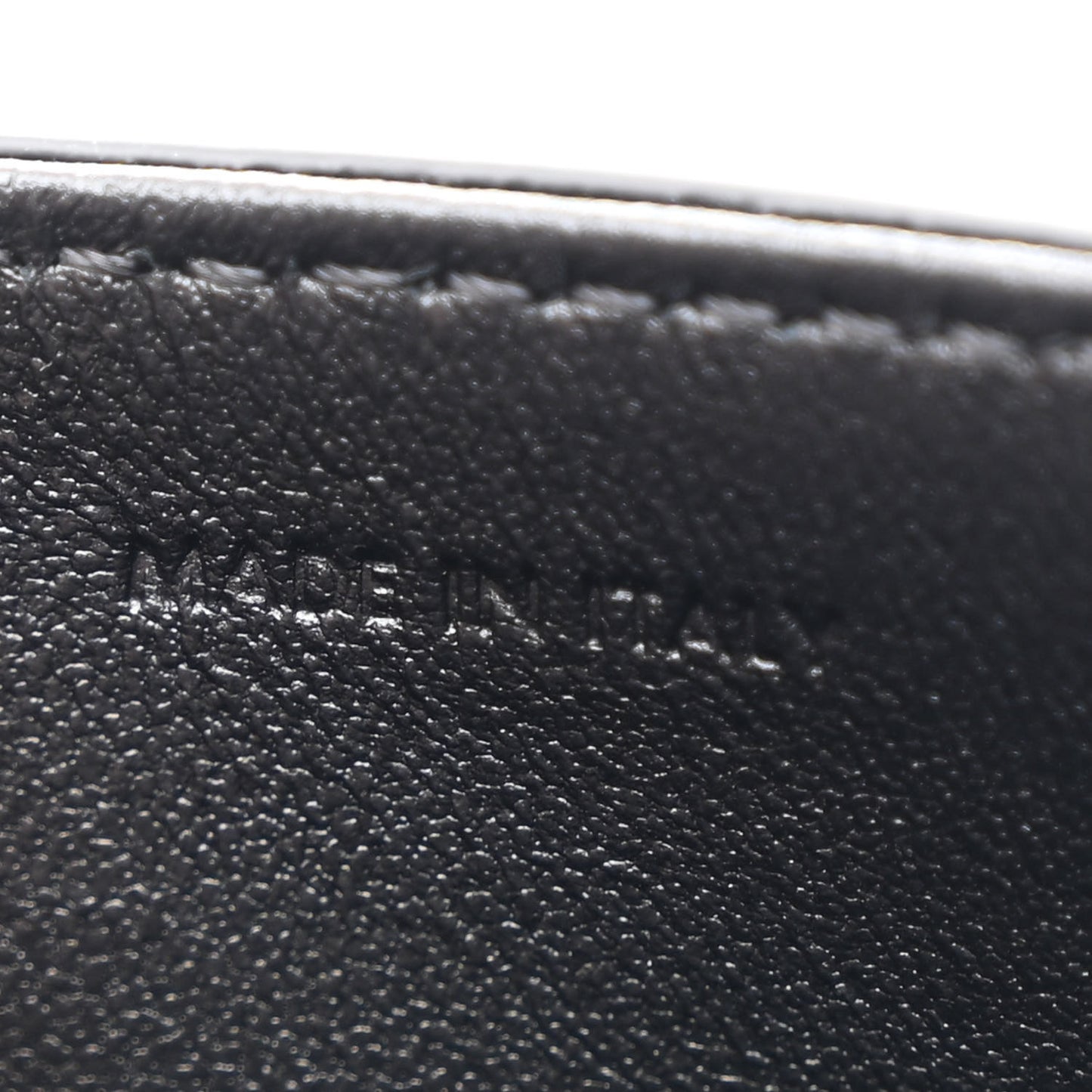 Shiny Calfskin Teen Triomphe Black