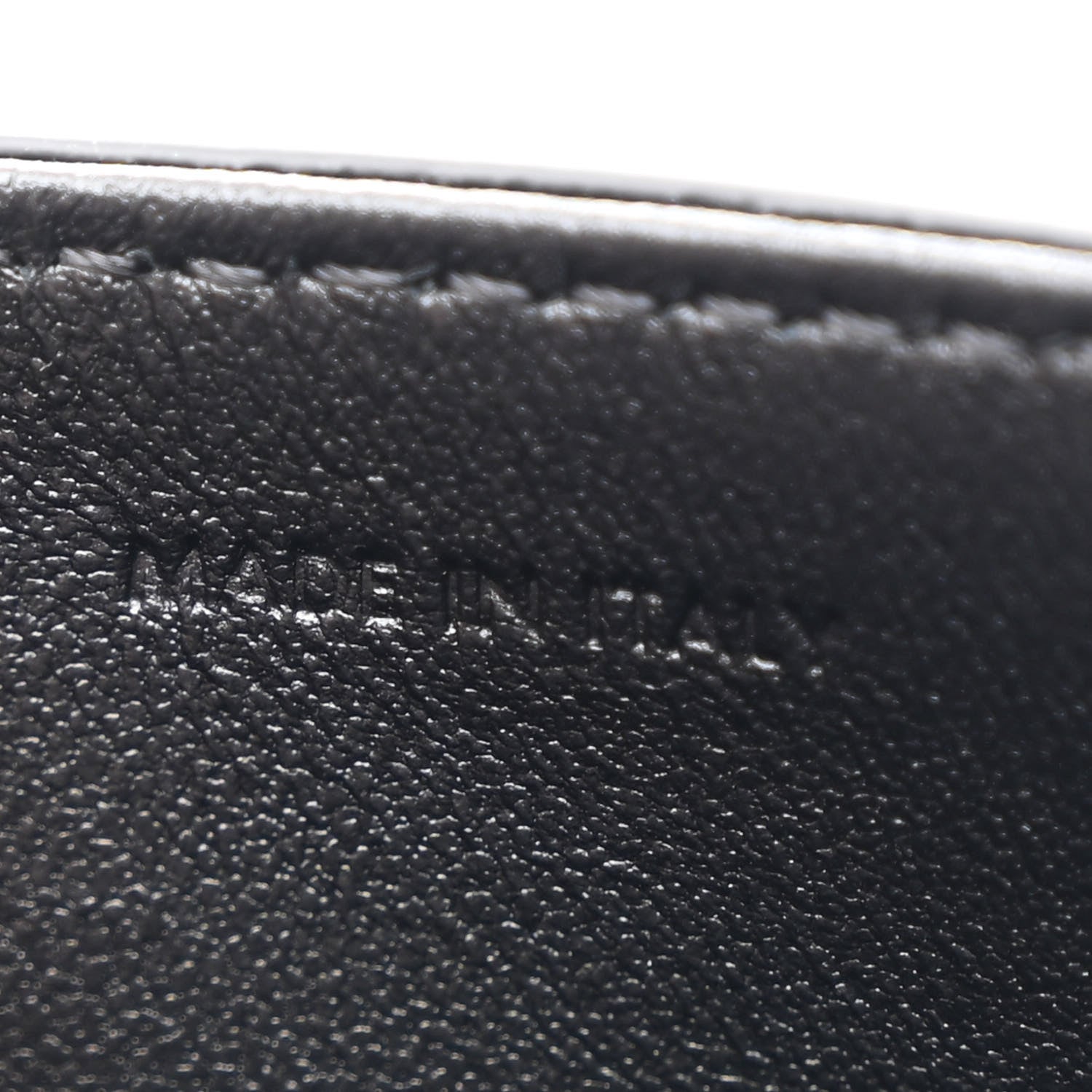 Celine Shiny Calfskin Teen Triomphe Black 8 of 12