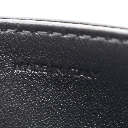 Celine Shiny Calfskin Teen Triomphe Black 8 of 12