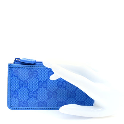 Gucci GG Crystal Monogram Coin Case Card Holder Bright Splash 2 of 7