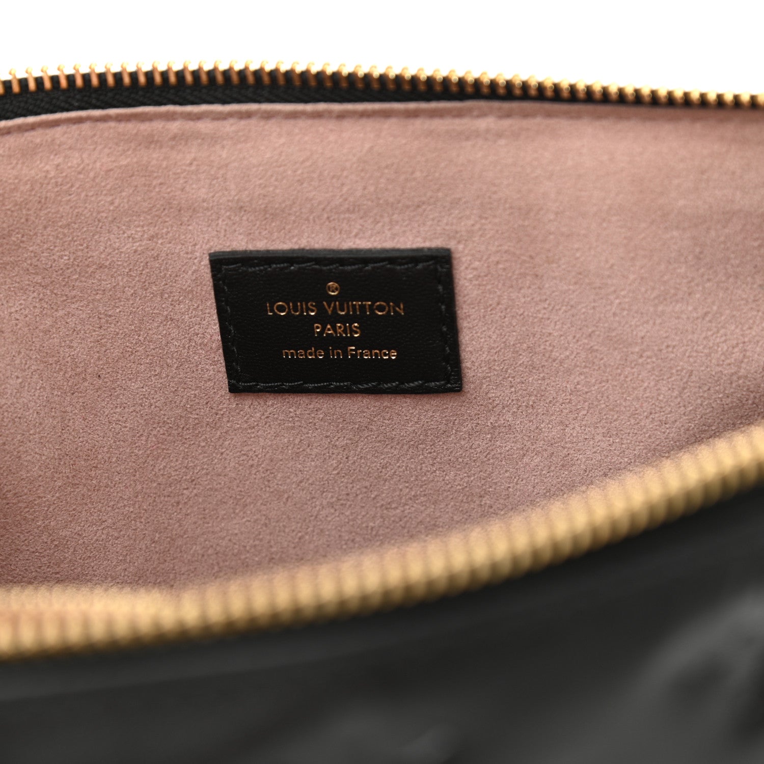 Louis Vuitton Lambskin Embossed Monogram Coussin PM Black 8 of 12