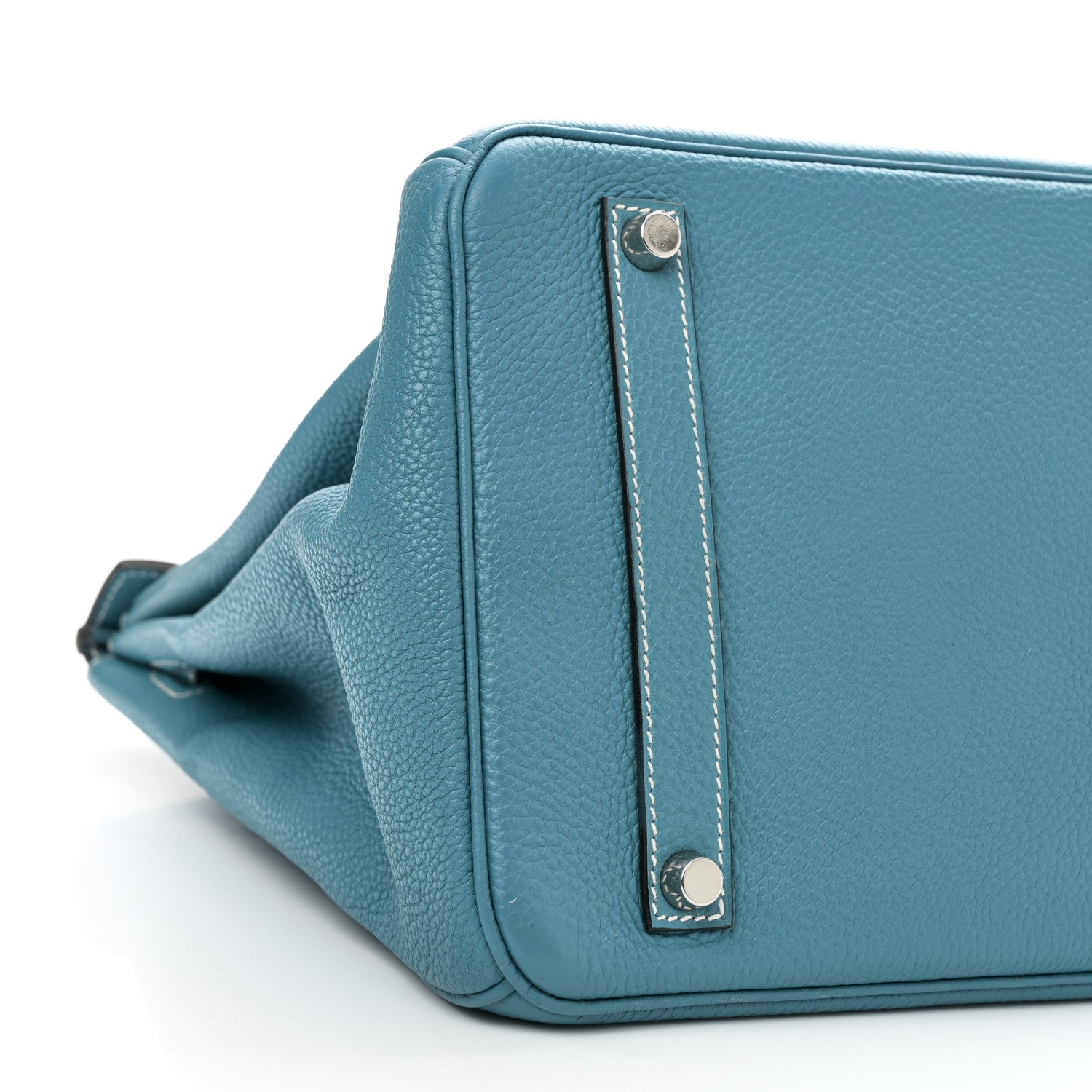 Hermes Togo Birkin 35 Blue Jean 8 of 10