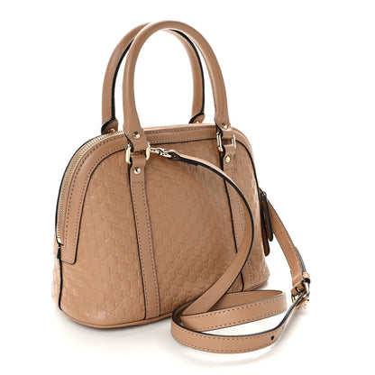 Gucci Soft Microguccissima Mini Dome Bag Camelia 3 of 9