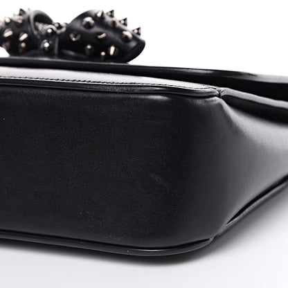 Christian Louboutin Calfskin Small Sweety Charity NV Shoulder Bag Black 9 of 9