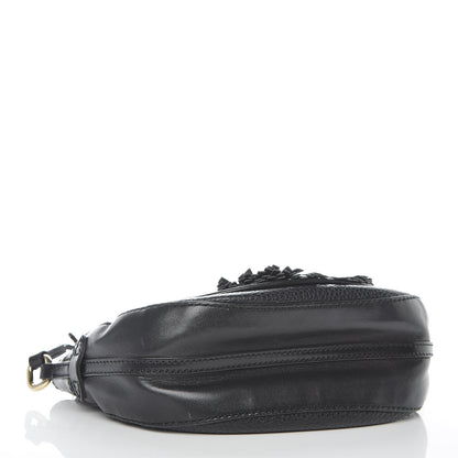 Burberry Haymarket Check Maydown Crossbody Bag Black 4 of 13